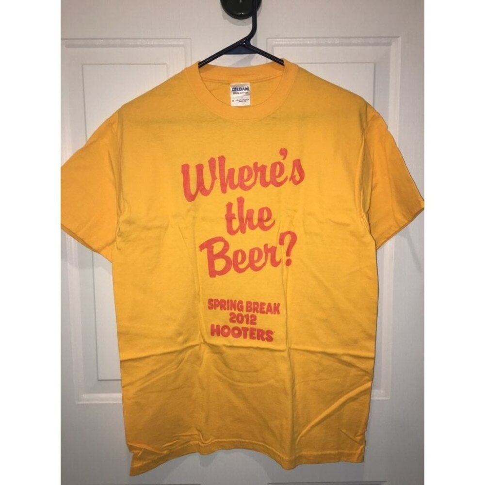 New Mens Hooters Spring Break Madeira Beach Florida T-shirt Size Medium